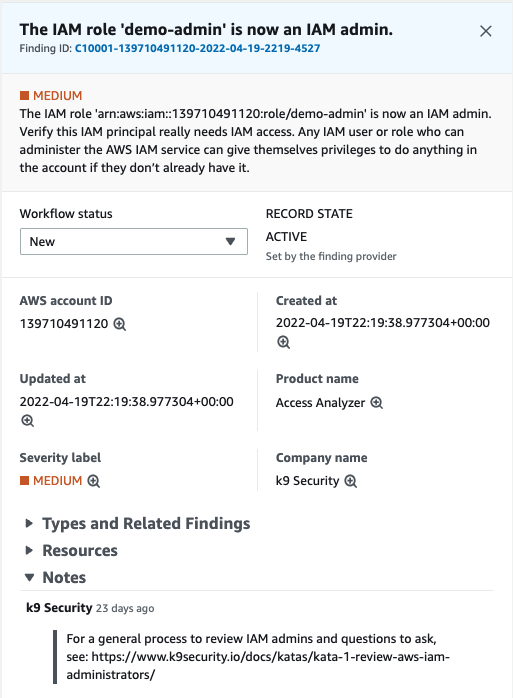 k9 Security Logical Integration Architecture - Security Hub